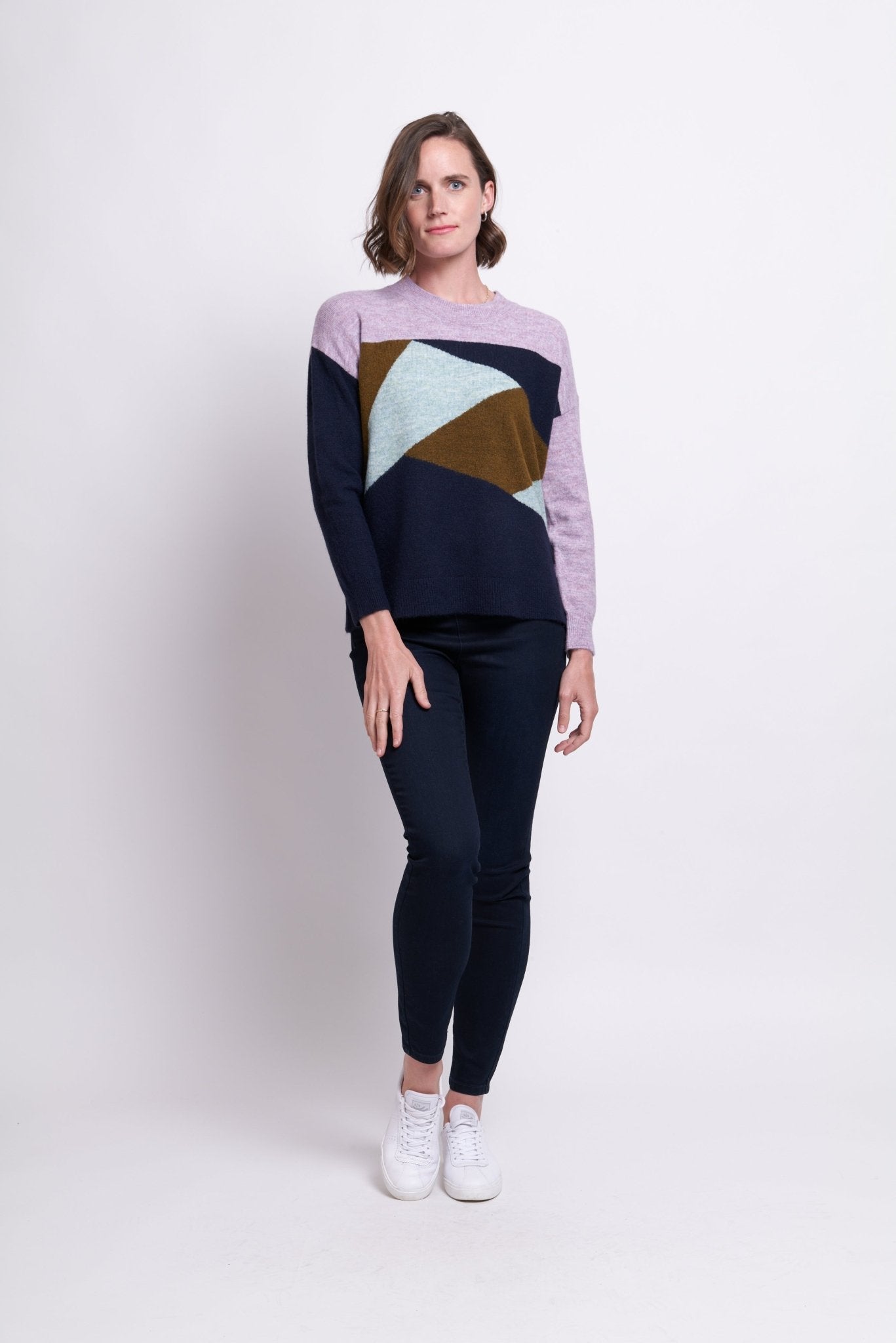 Shop Cubist Sweater | Duckegg Combo - Foil