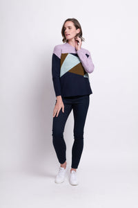 Shop Cubist Sweater | Duckegg Combo - Foil
