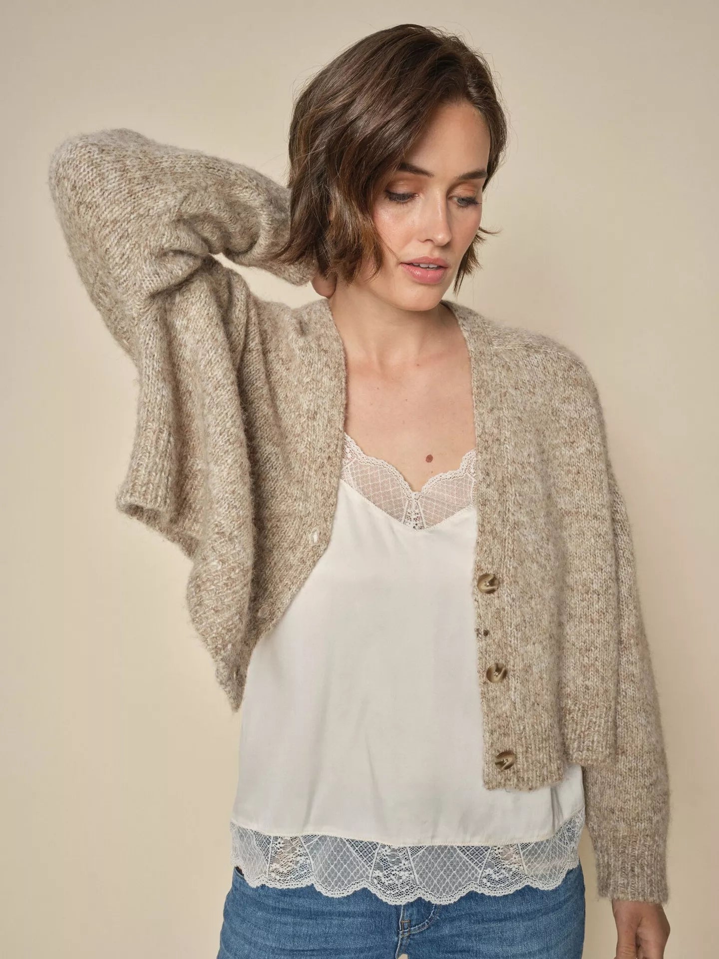 MOS MOSH Zela Warm Knit Cardigan - Women's | Stella Rose – STELLA