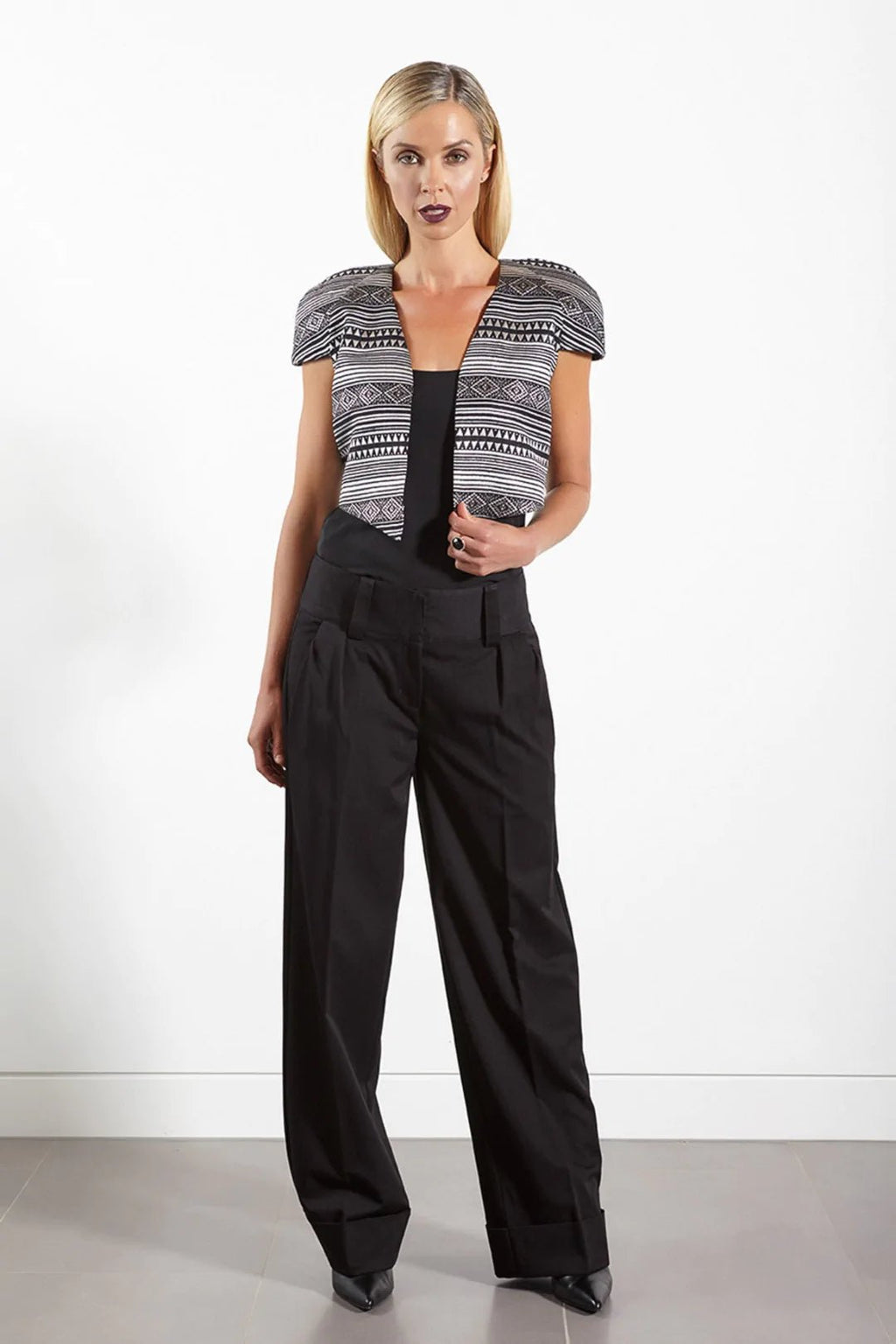 Silver grey bolero sales jacket