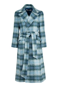 Shop Check This Out Coat | Blue - Trelise Cooper