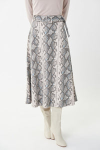 Shop Faux Suede Skirt Style 223304 - Joseph Ribkoff
