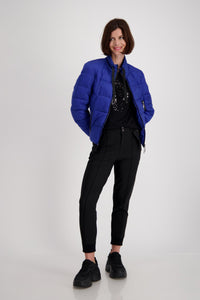 Shop Quilted Puffer Jacket | Royal Blue - Monari
