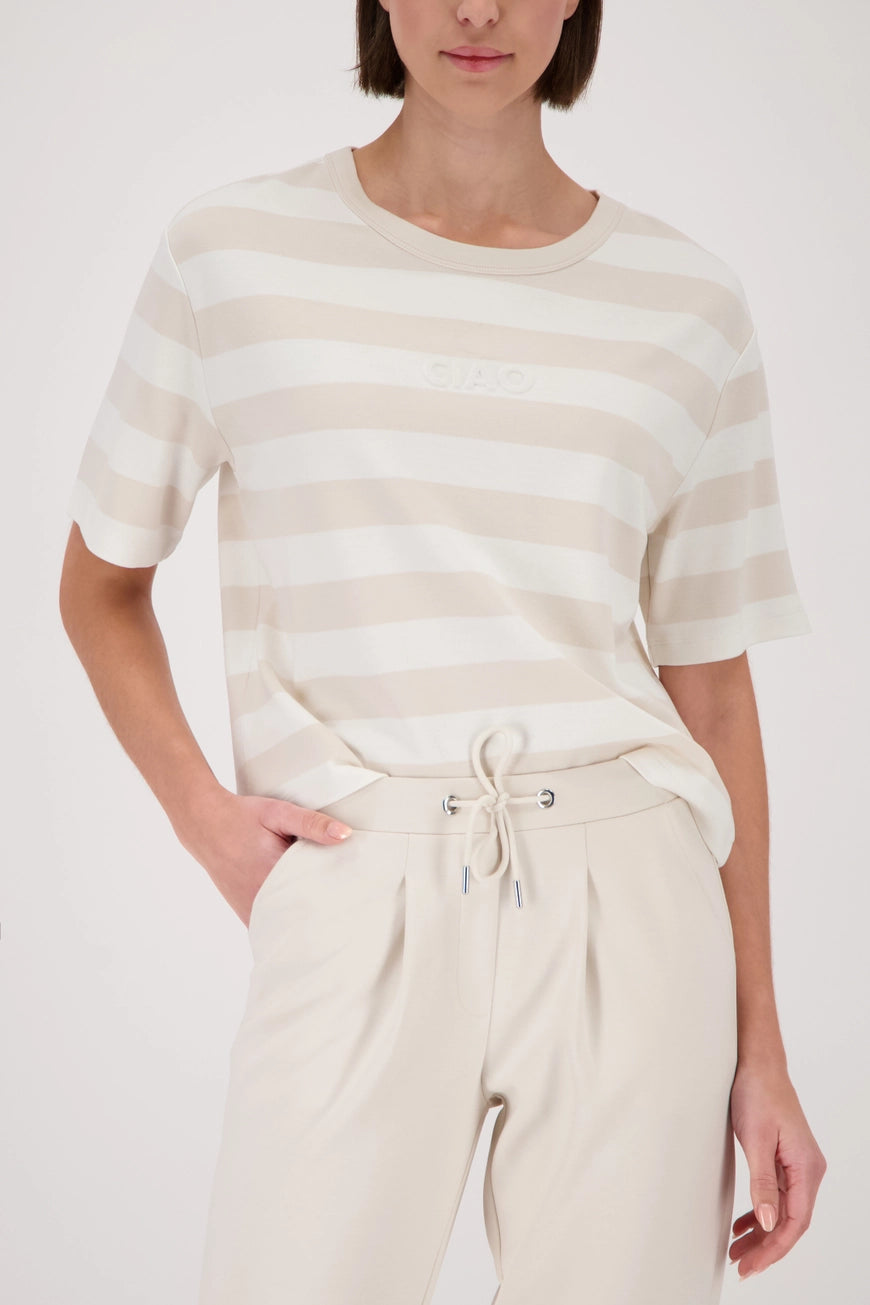 Monari Viva Italia Striped T-Shirt