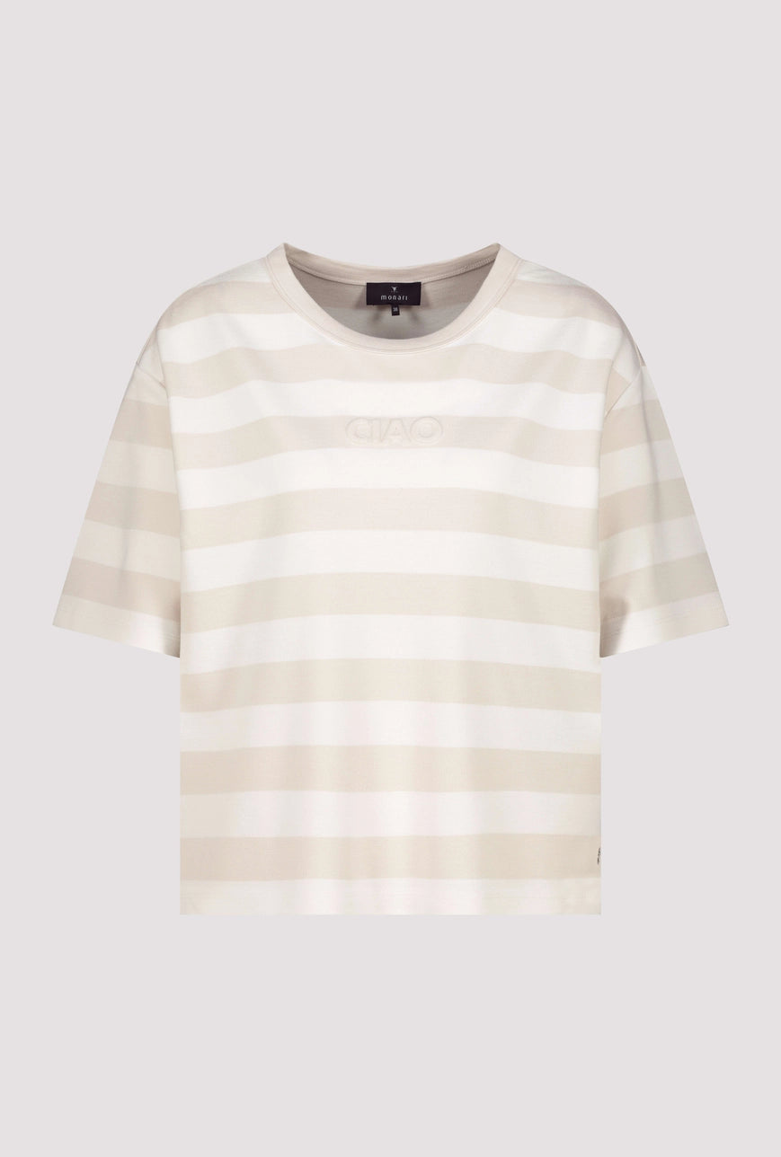 Monari Viva Italia Striped T-Shirt