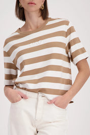 Monari Viva Italia Striped T-Shirt