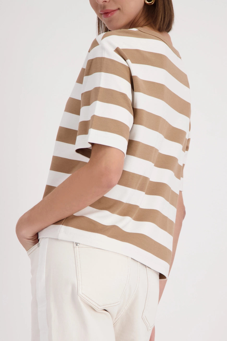 Monari Viva Italia Striped T-Shirt