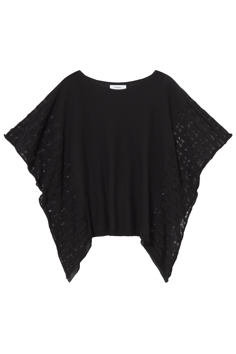 Sita Murt Knit Cape with Openwork Sides