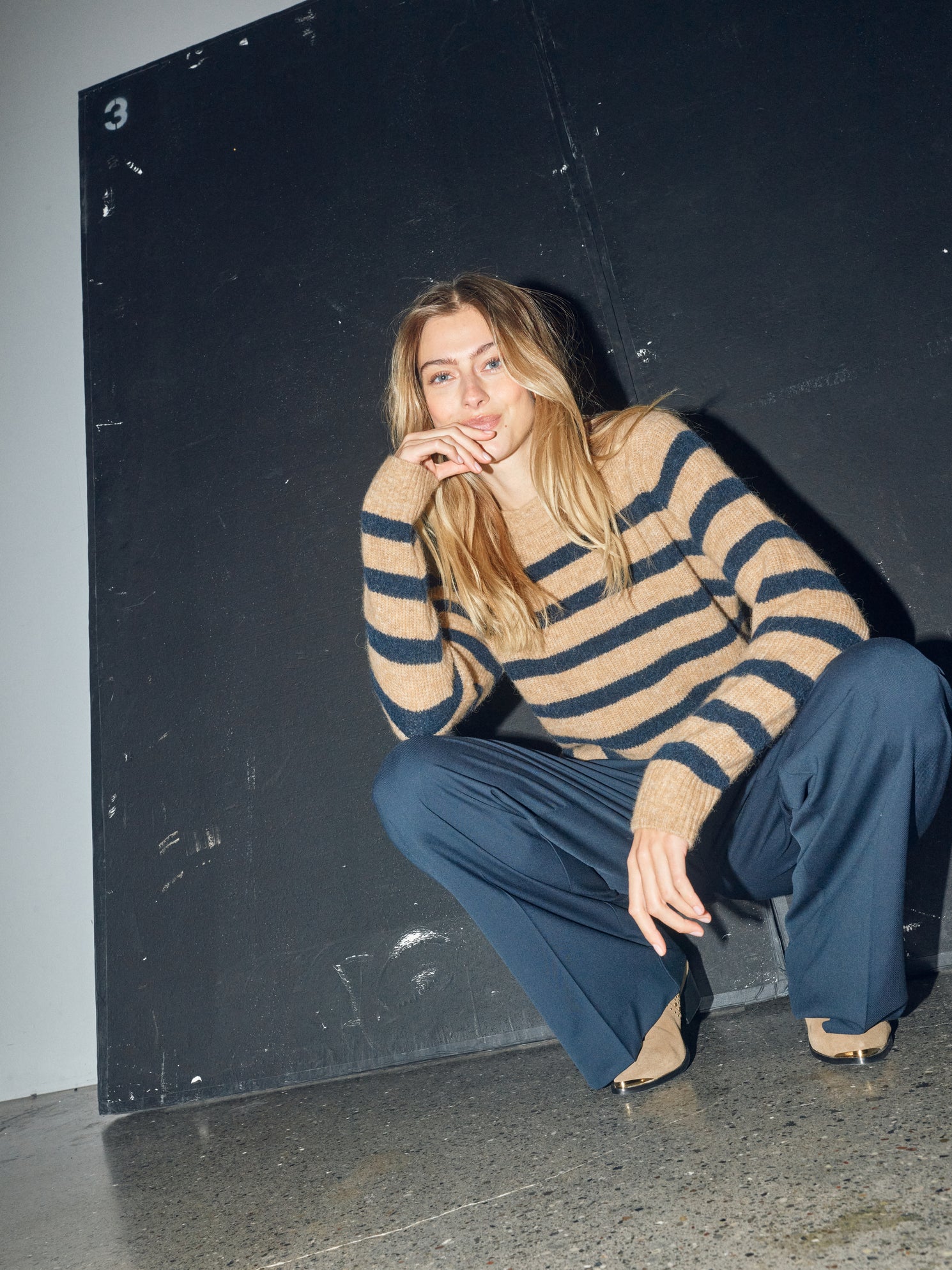 Mos Mosh Thora Stripe Crewneck