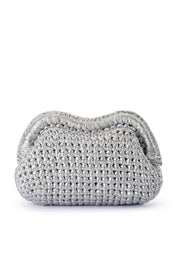 Olga Berg Taylor Crochet Clutch Bag