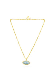 Talis Chains Blue Aventurine Eye Pendant Necklace