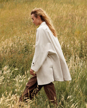 Summum Woman Oversized Gabardine Jacket