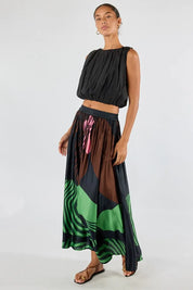 Itami Papillon Skirt Black