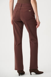 Joseph Ribkoff Brooke Classic Bootcut Jeans Mahogany