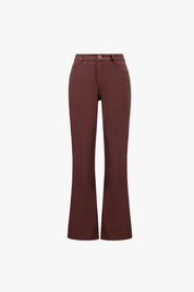 Joseph Ribkoff Brooke Classic Bootcut Jeans Mahogany