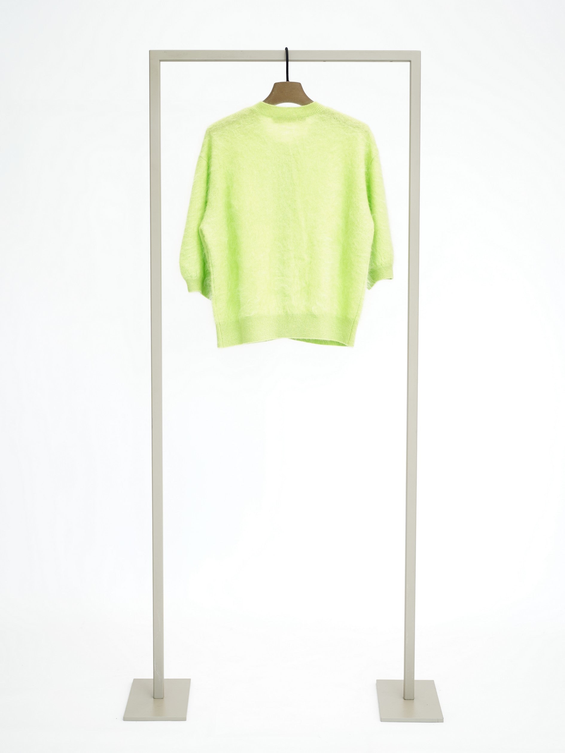 Herzens Short Sleeve Wool Cashmere Cardigan