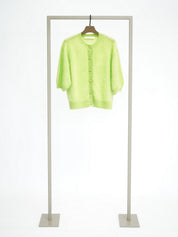 Herzens Short Sleeve Wool Cashmere Cardigan