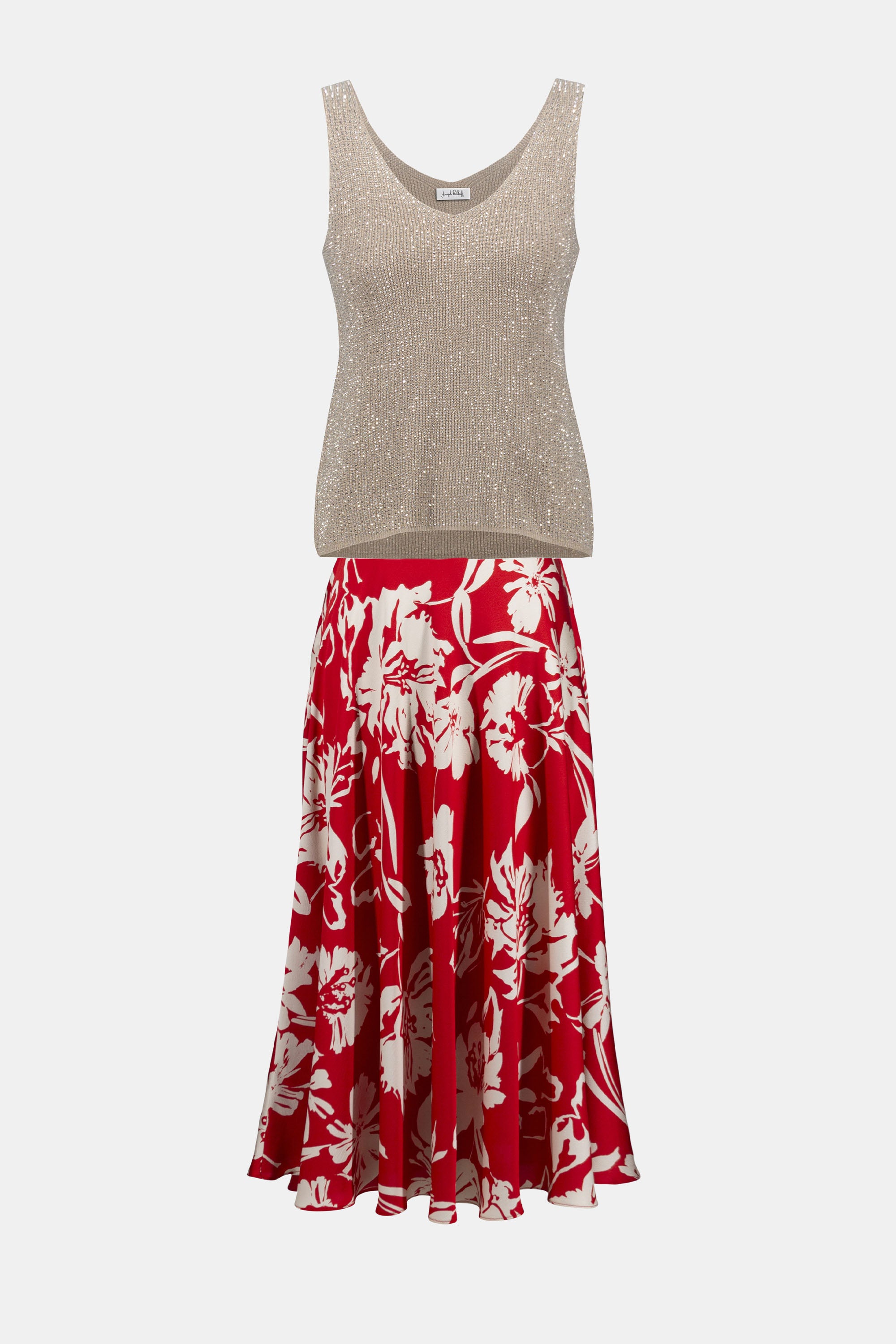 Joseph Ribkoff Metallic Knitted Camisole