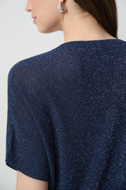 Joseph Ribkoff Rhinestones Knit T-Shirt