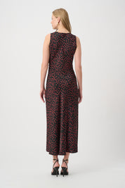 Joseph Ribkoff Polka Dot A-Line Dress