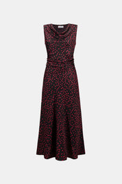 Joseph Ribkoff Polka Dot A-Line Dress