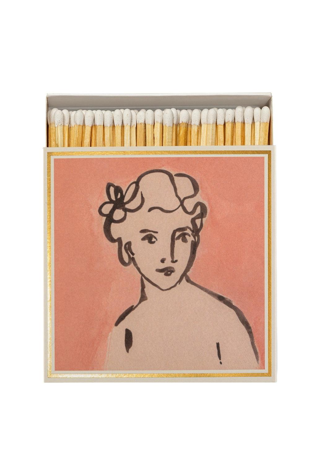 Archivist Gallery Square Matchbox | Divine Matches