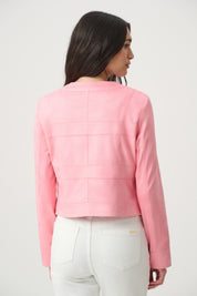 Joseph Ribkoff Faux Suede Cropped Jacket 271940