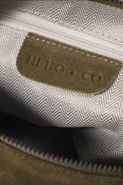 Hi Ho & Co Crescent Suede Leather Crossbody Bag