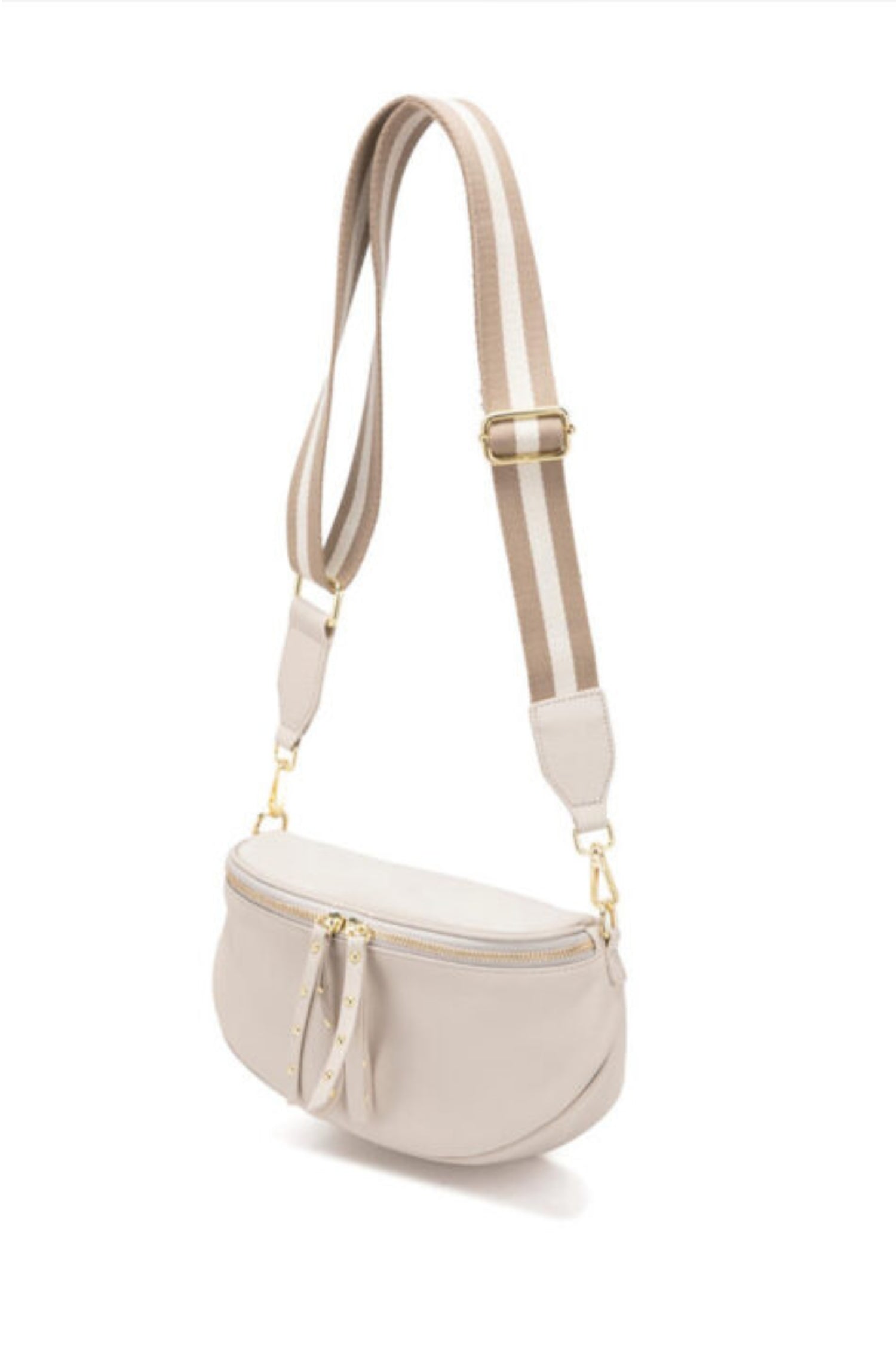 Hi Ho & Co Obsessed Leather Crossbody Bag with Adjustable Strap