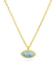 Talis Chains Blue Aventurine Eye Pendant Necklace