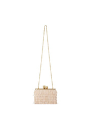 Carlita Fringed Clutch Shoulder Bag