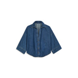 Summum Woman Denim Kimono Blouse