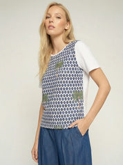 Vilagallo Tora Ikat Palmera T-Shirt