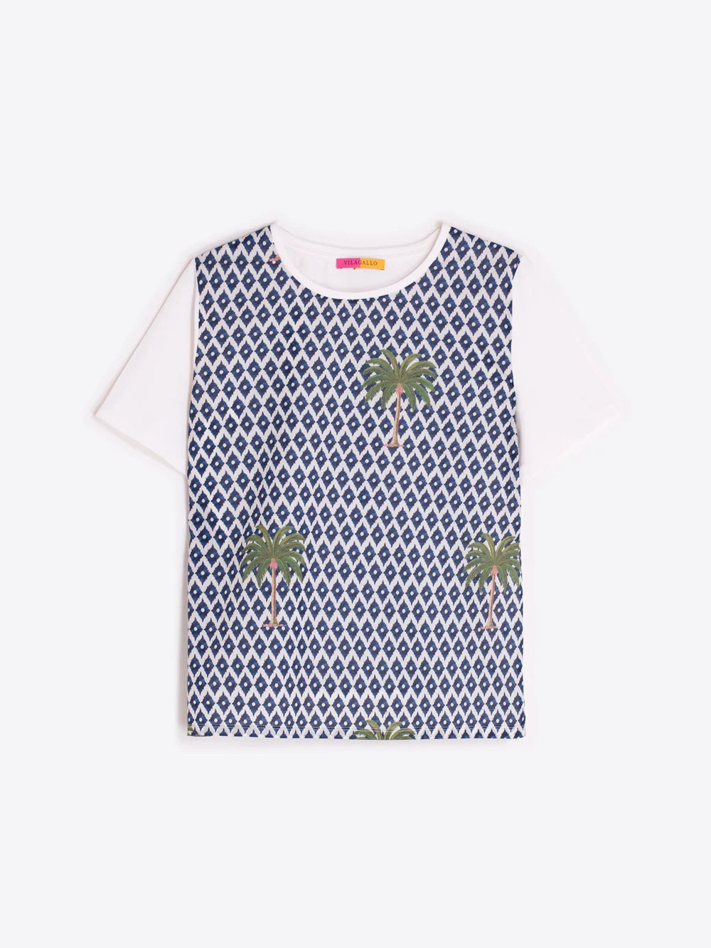 Vilagallo Tora Ikat Palmera T-Shirt