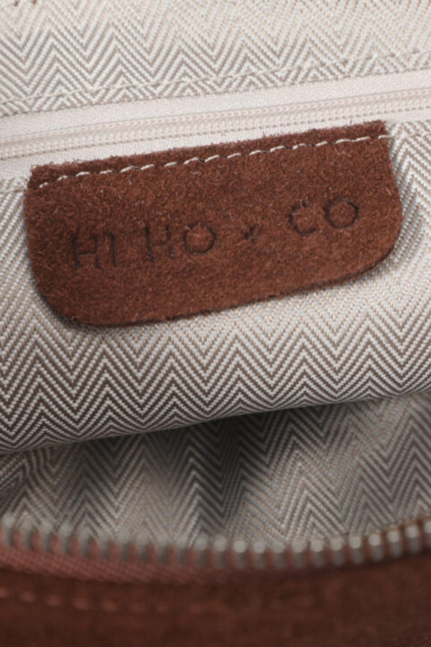 Hi Ho & Co Crescent Suede Leather Crossbody Bag