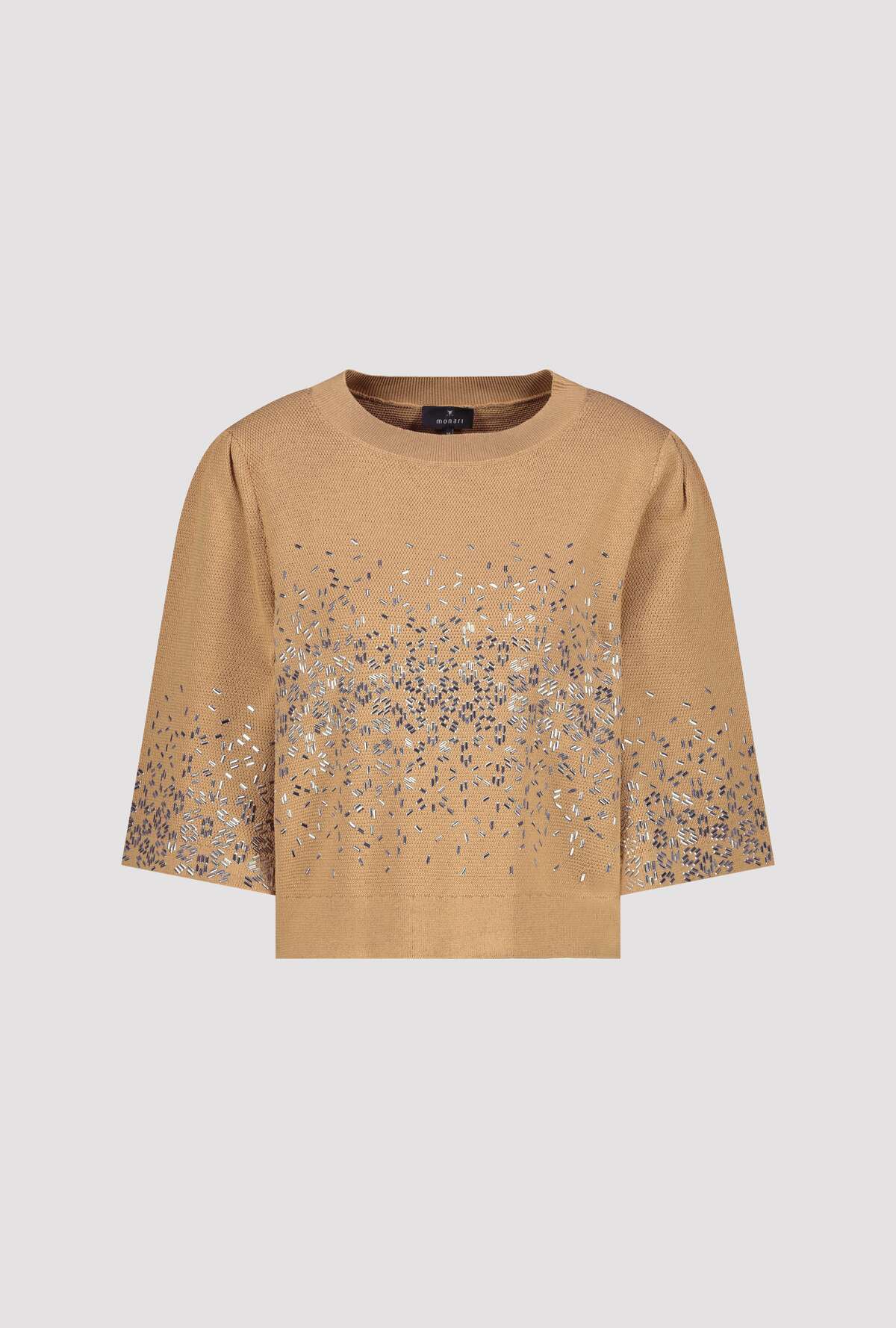 Monari Viva Italia Pullover with Jewelry Details