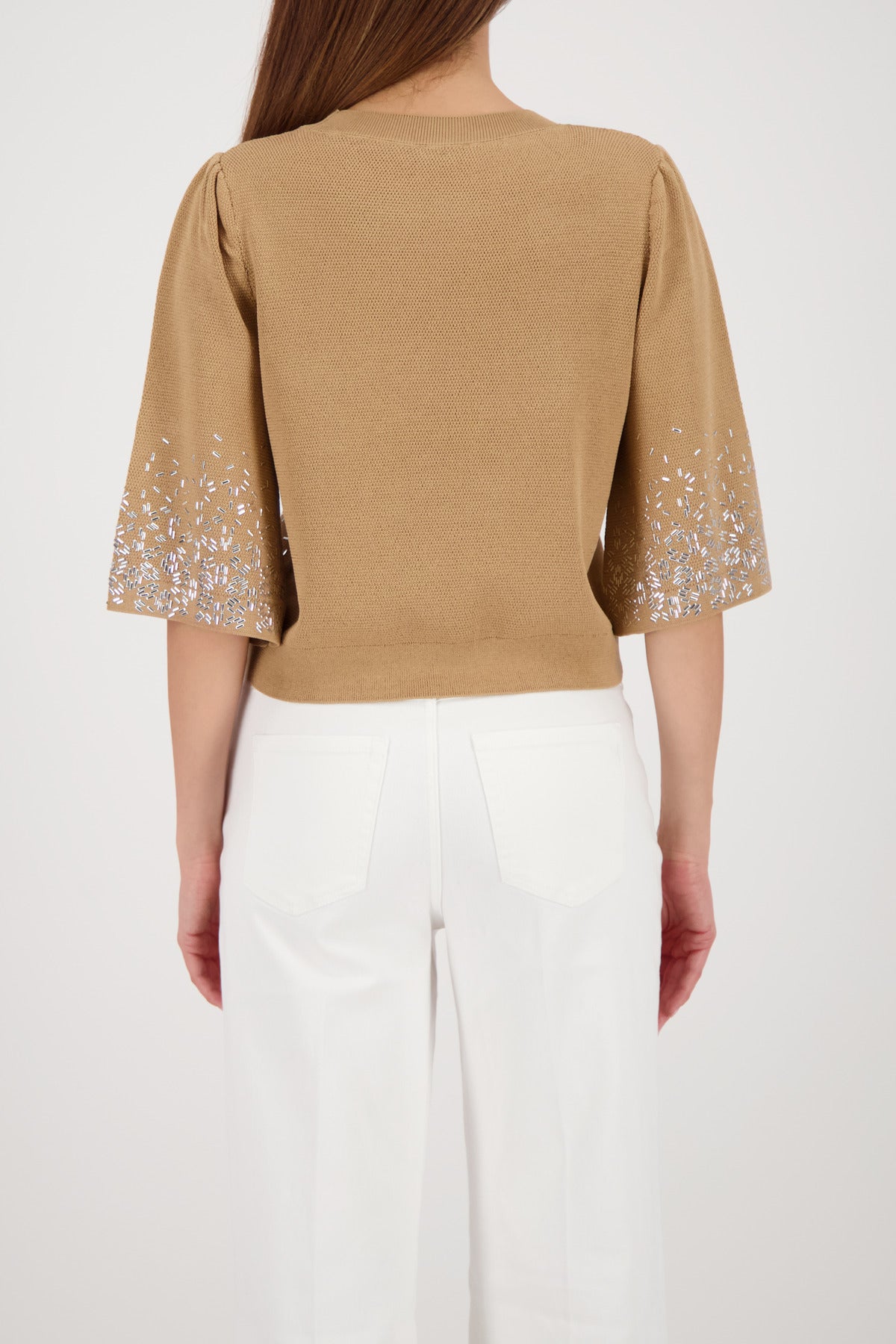 Monari Viva Italia Pullover with Jewelry Details