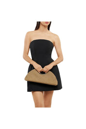 Olga Berg Geena Straw Bag