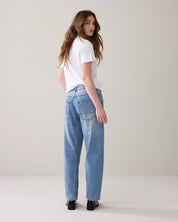 Summum Woman Blue Daze Cocoon-Fit Jeans — Rinse Wash