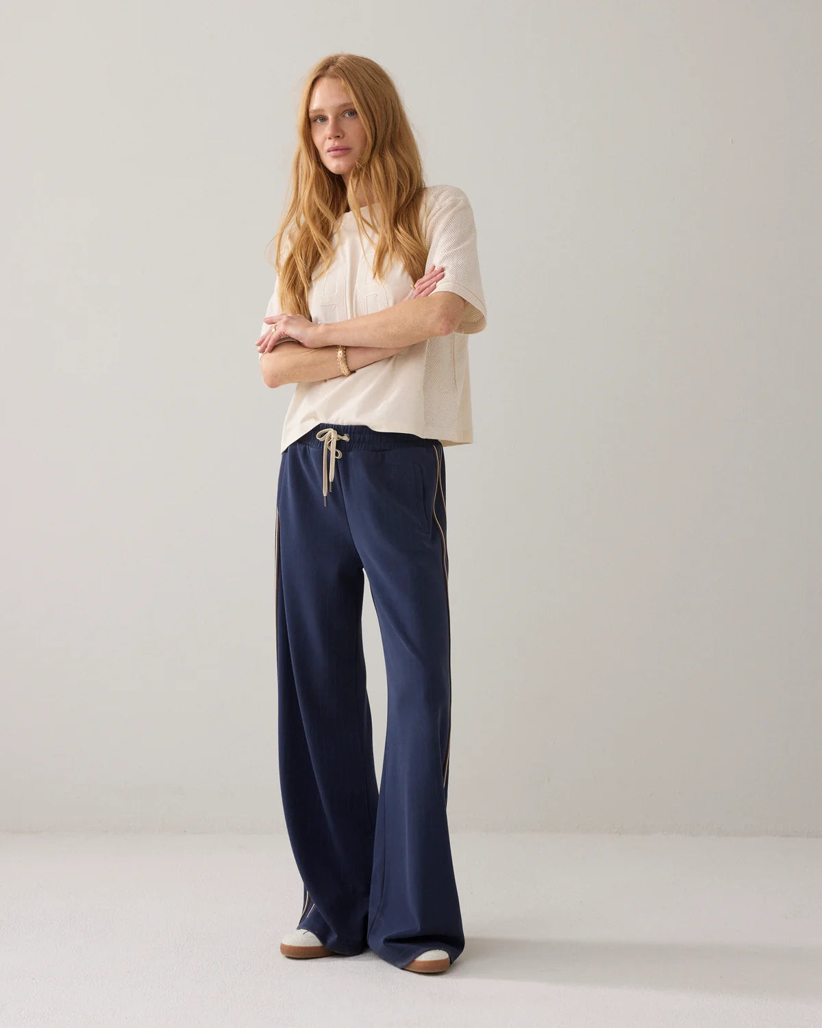 Summum Woman Pinstripe Ttrousers