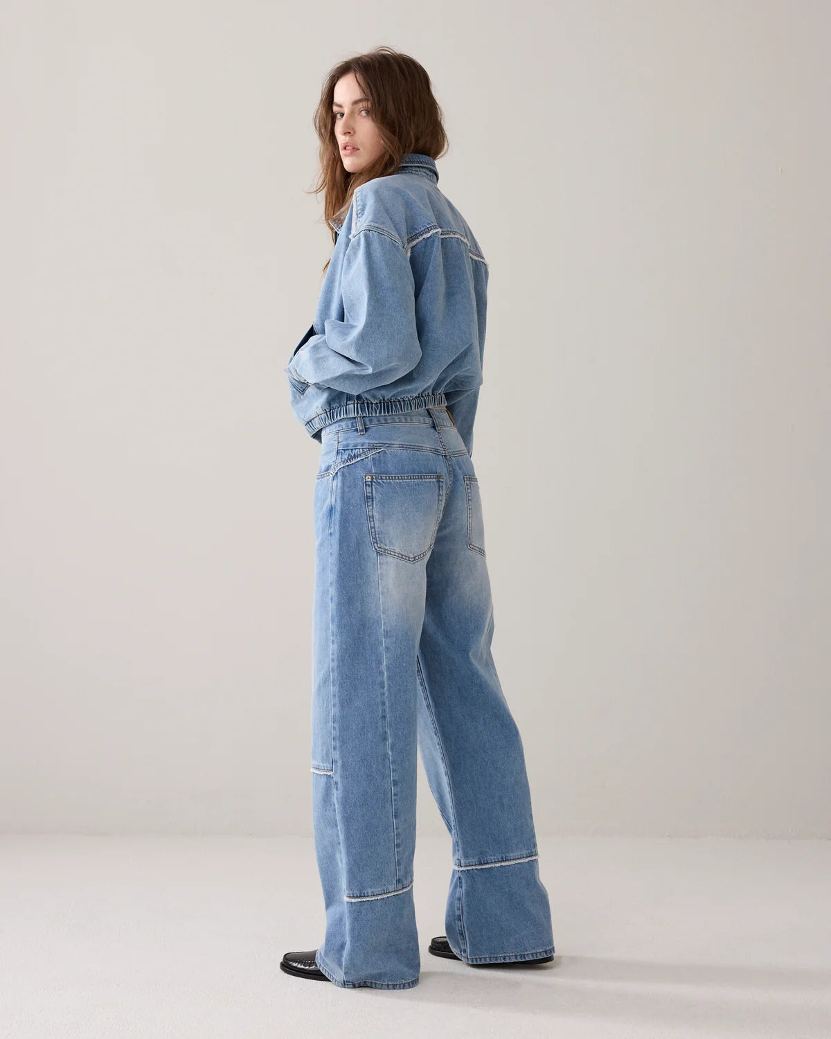 Summum Woman Blue Daze Deconstructed Denim