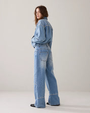 Summum Woman Blue Daze Deconstructed Denim