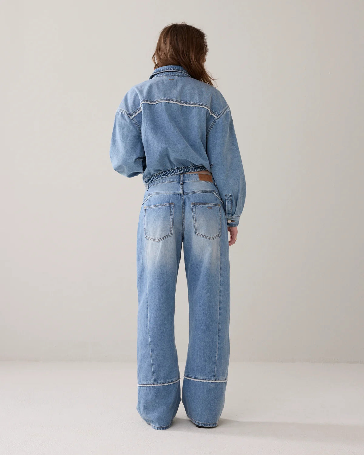 Summum Woman Blue Daze Deconstructed Denim