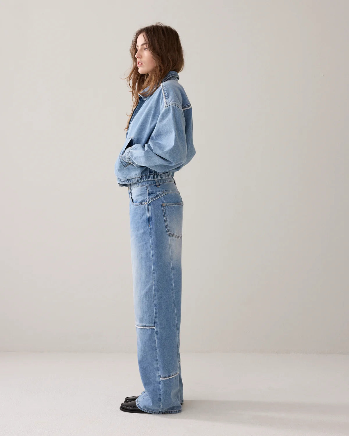Summum Woman Blue Daze Deconstructed Denim