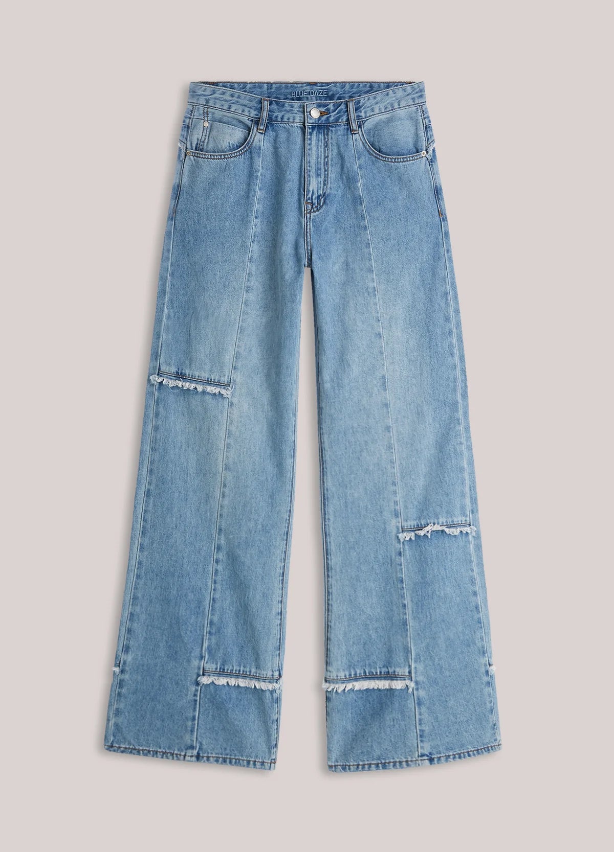 Summum Woman Blue Daze Deconstructed Denim