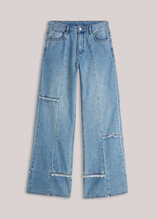 Summum Woman Blue Daze Deconstructed Denim