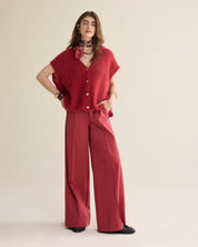 Summum Woman Wide-Leg Trouser