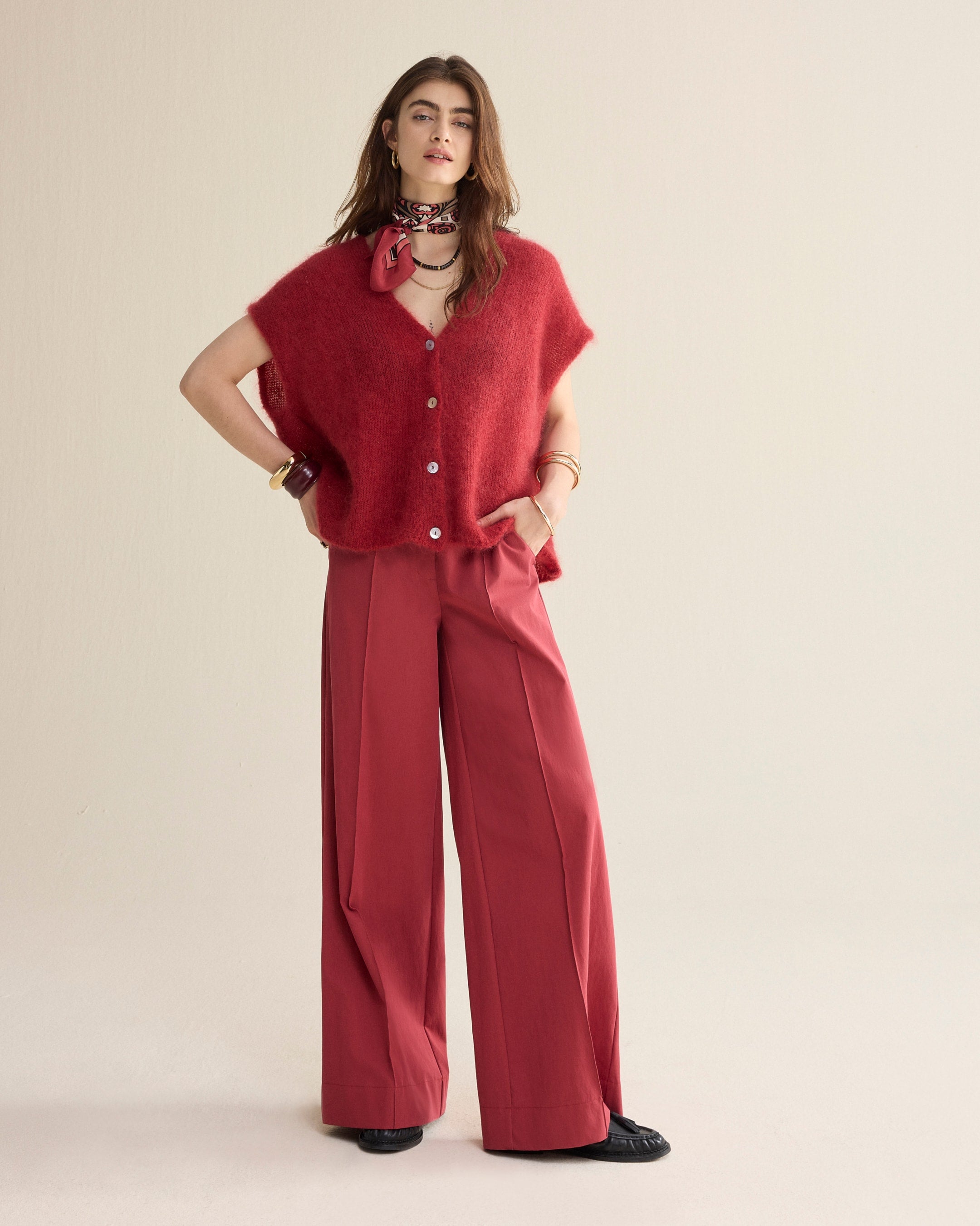 Summum Woman Wide-Leg Trouser