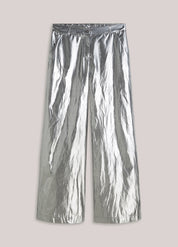 Summum Woman Silver Wide Leg Pants