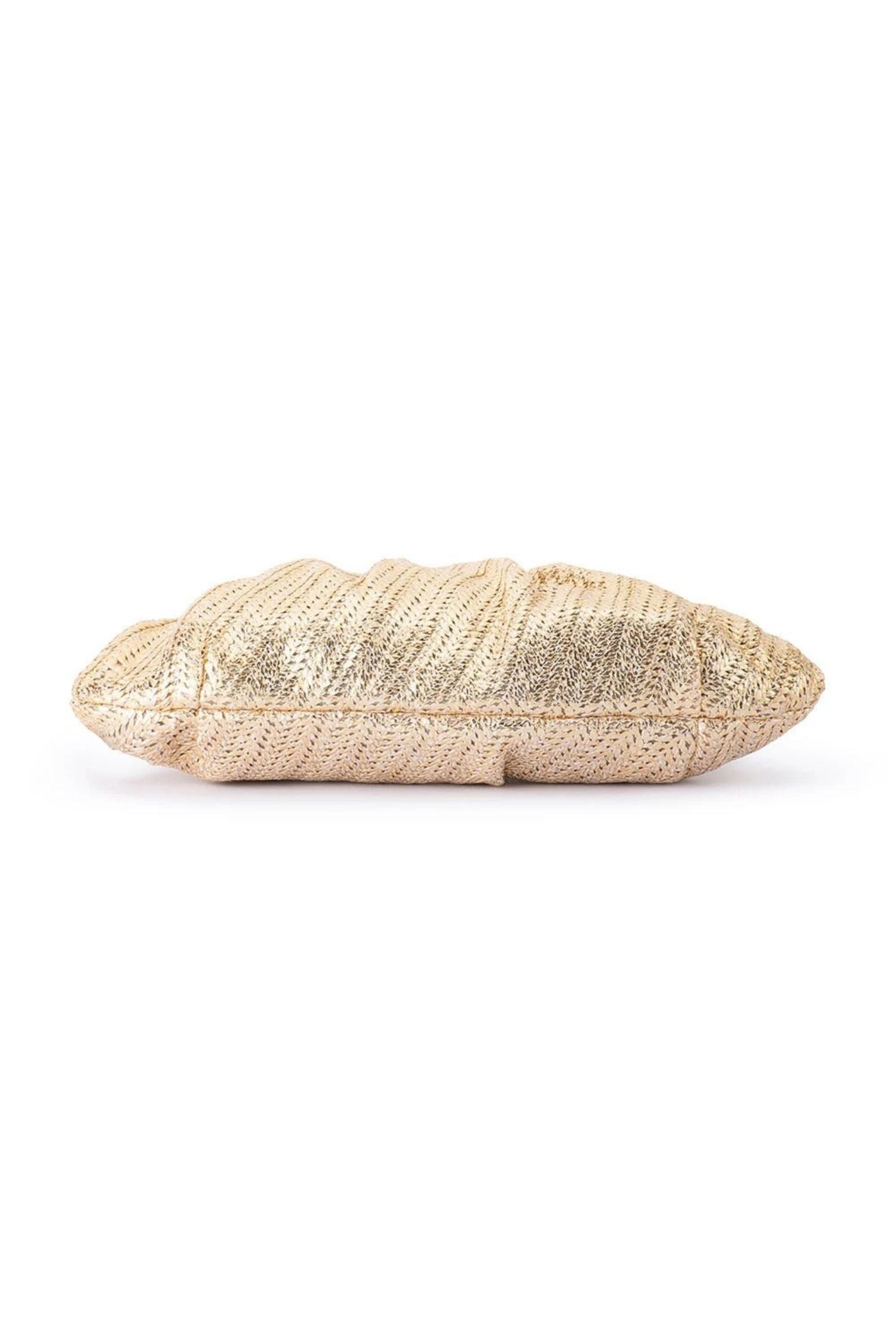 Olga Berg Rita Woven Clutch Bag